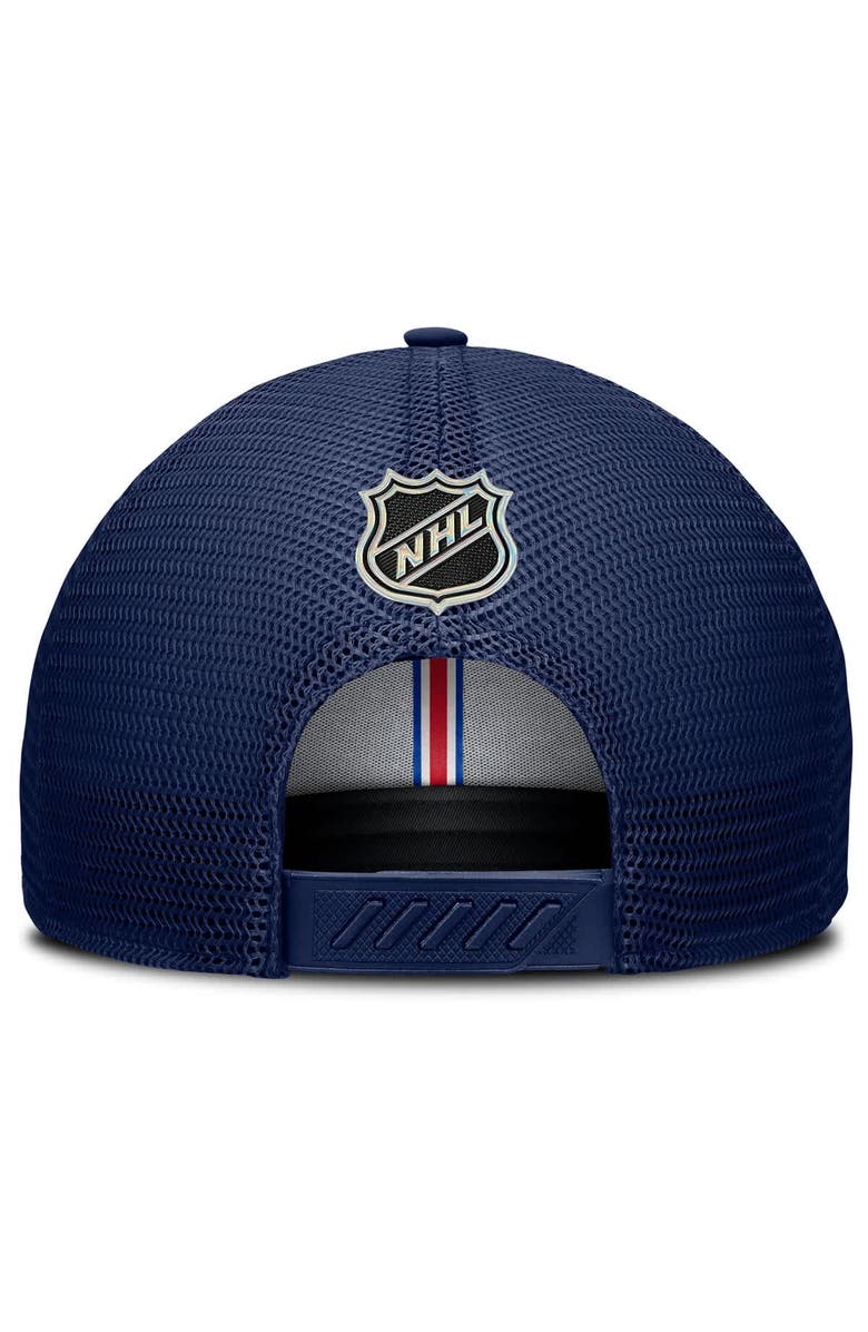 FANATICS Men's Fanatics Navy New York Rangers Authentic Pro Home Ice Trucker Adjustable Hat, Alternate, color, Navy