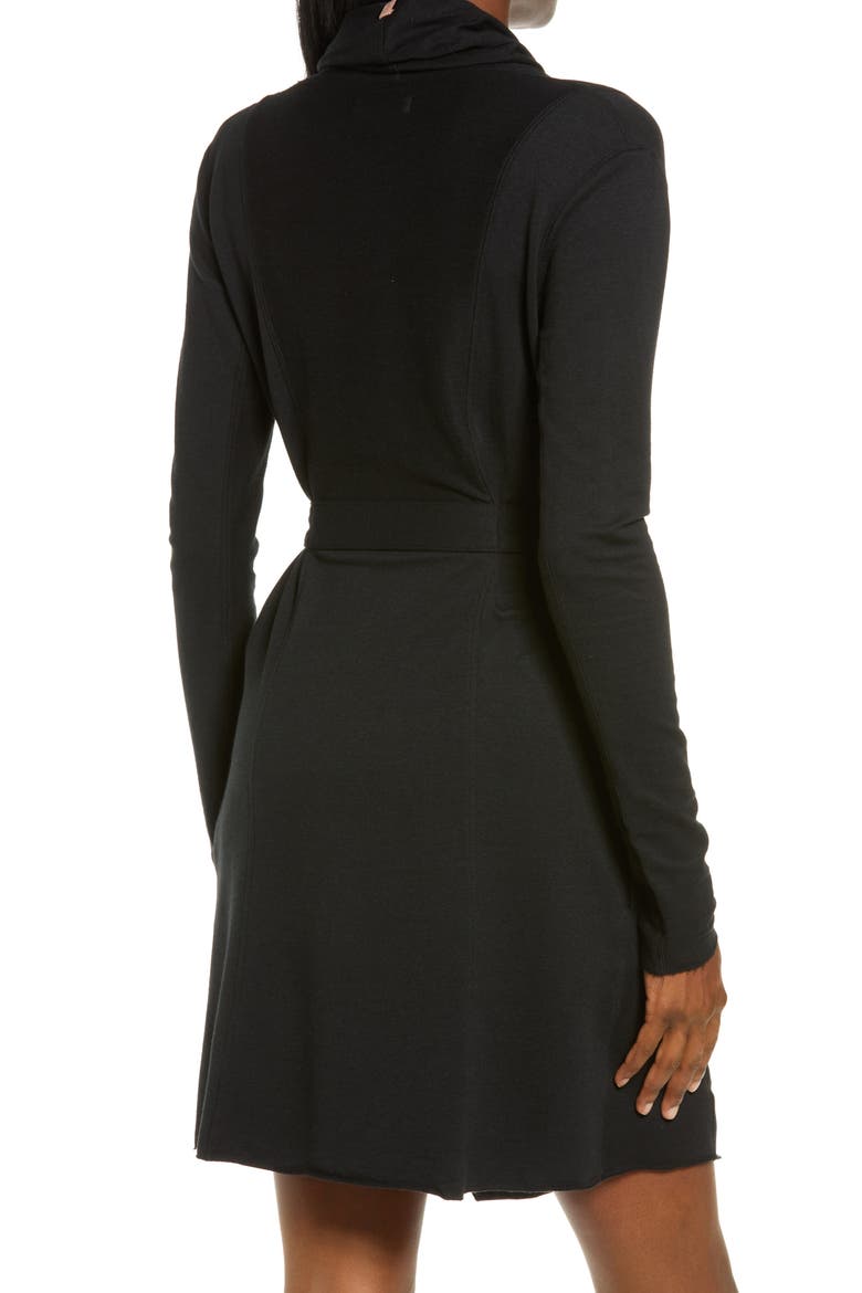 The Short Robe, Alternate, color, IMMERSED BLACK