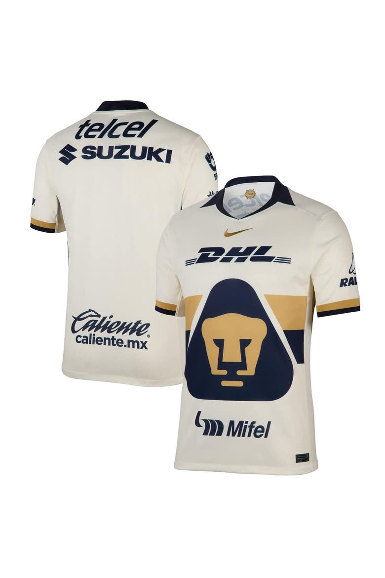 Men's Nike Cream Pumas 2025/26 Home Replica Jersey, Main, color, Cream