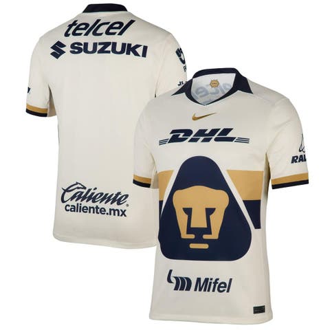 Men's Nike Cream Pumas 2025/26 Home Replica Jersey