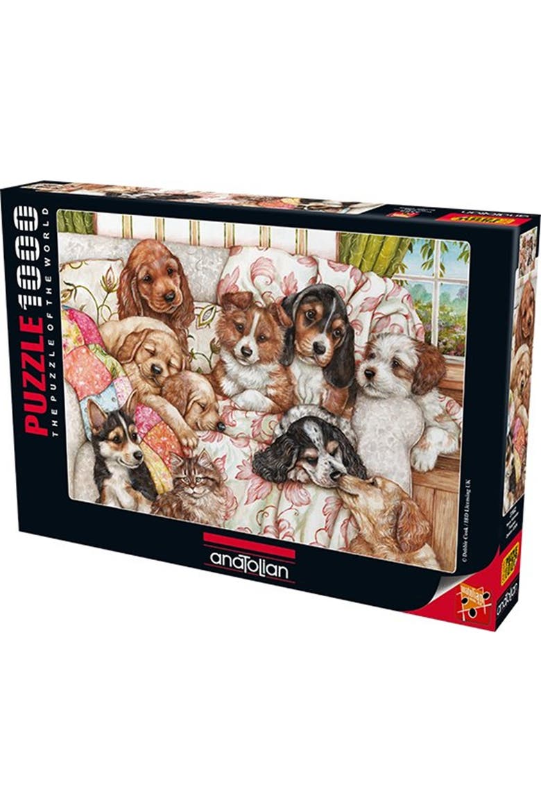 Puppies 1000 piece Jigsaw Puzzle for Adults, Alternate, color, Multicolor