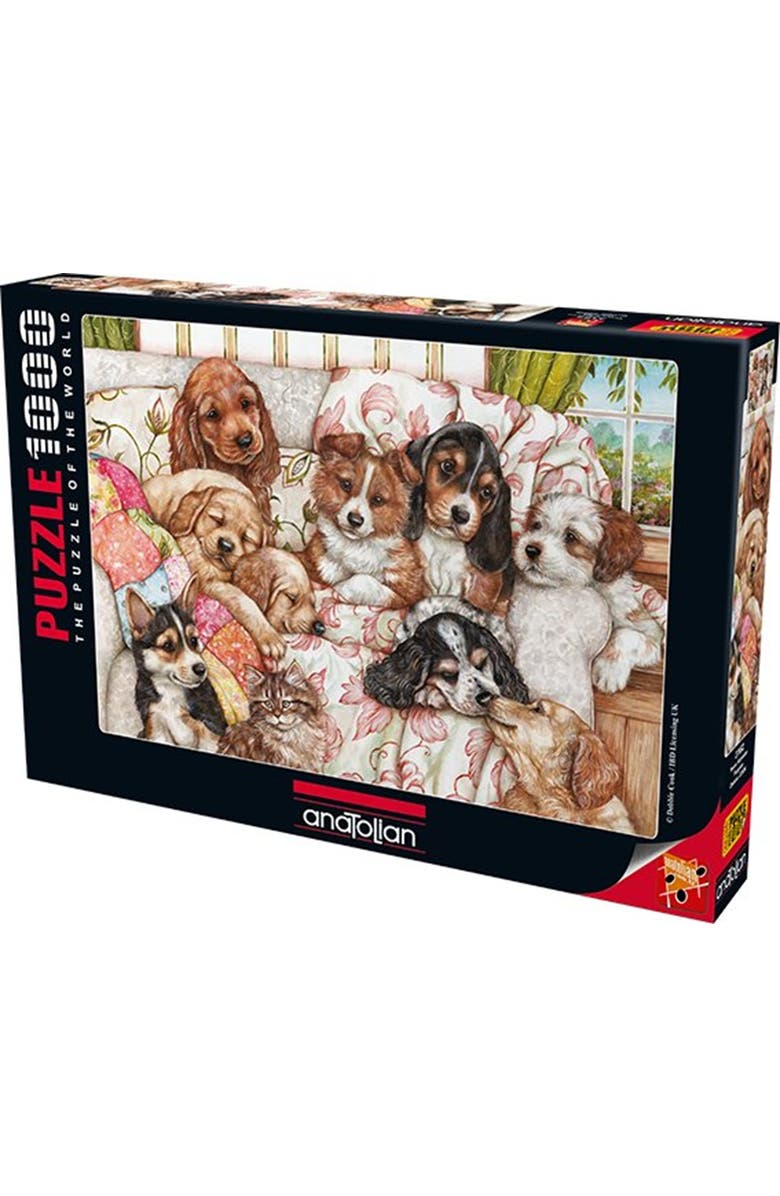 Anatolian Puppies 1000 piece Jigsaw Puzzle for Adults, Alternate, color, Multicolor