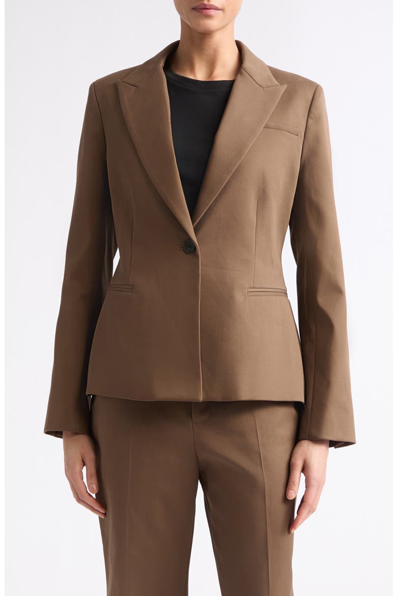 Kenmare Cotton Twill Jacket, Main, color, MOCHA