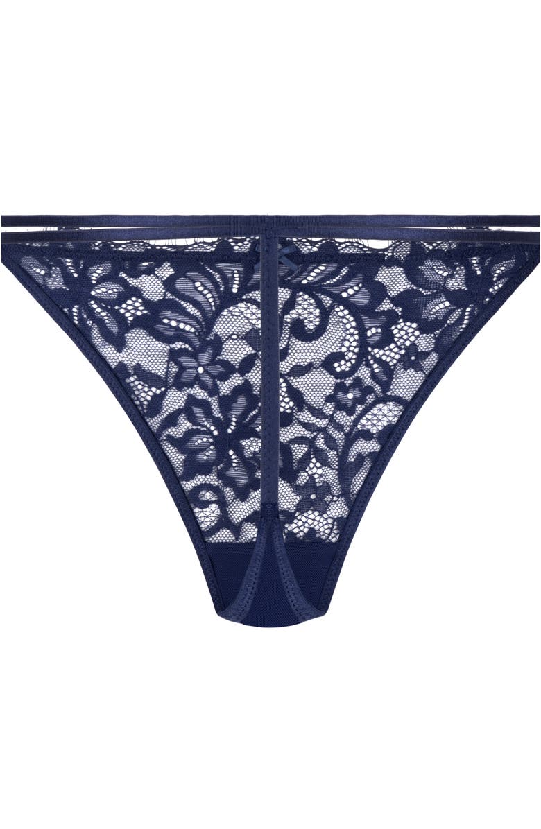 Hunkemöller Isabella Thong, Alternate, color, Blue