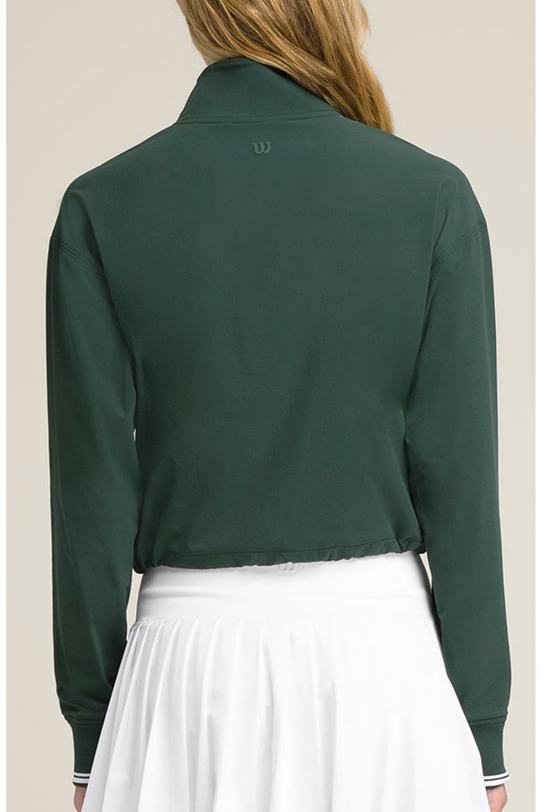 Davenport Quarter Zip Sweatshirt, Alternate, color, SYCAMORE