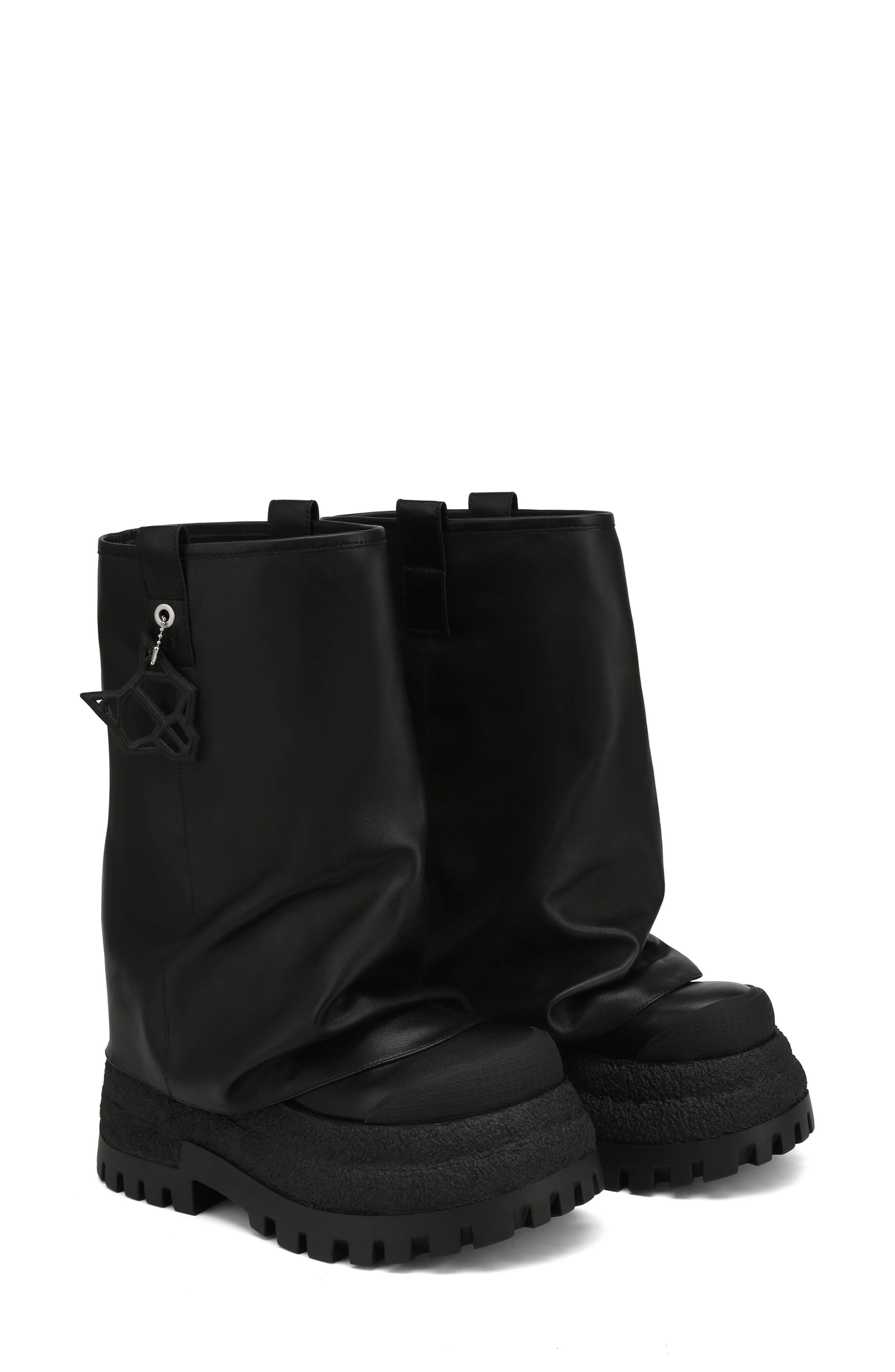 Naked Wolfe Disturb Platform Hooded Boot, Main, color, 