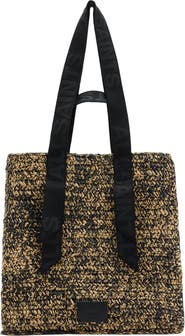 AllSaints Lullah Straw Tote Bag