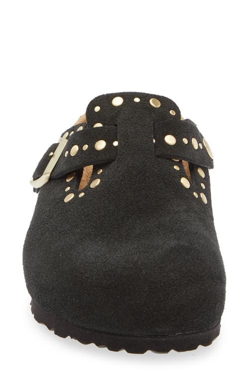 Birkenstock Boston Rivets Clog In Black