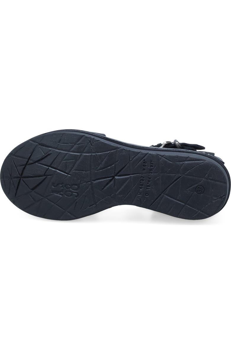 A.S.98 Spaulding Ankle Strap Sandal, Alternate, color, Black