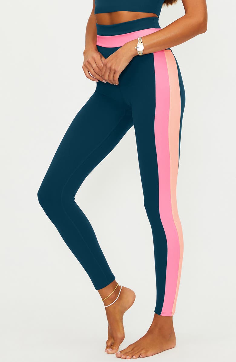 Beach Riot Mariella Stripe Leggings, Alternate, color, 