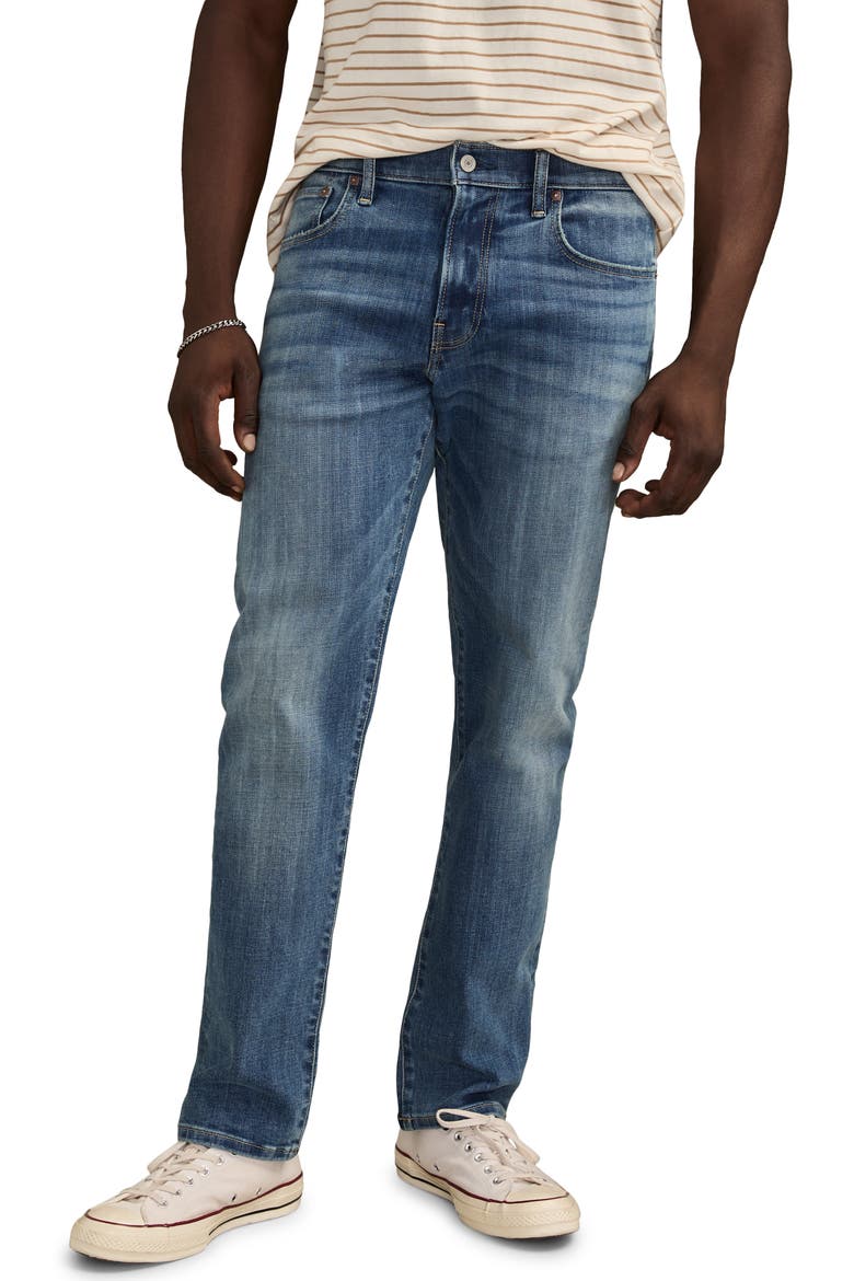410 Athletic Straight Leg Jeans, Main, color, HELIOS