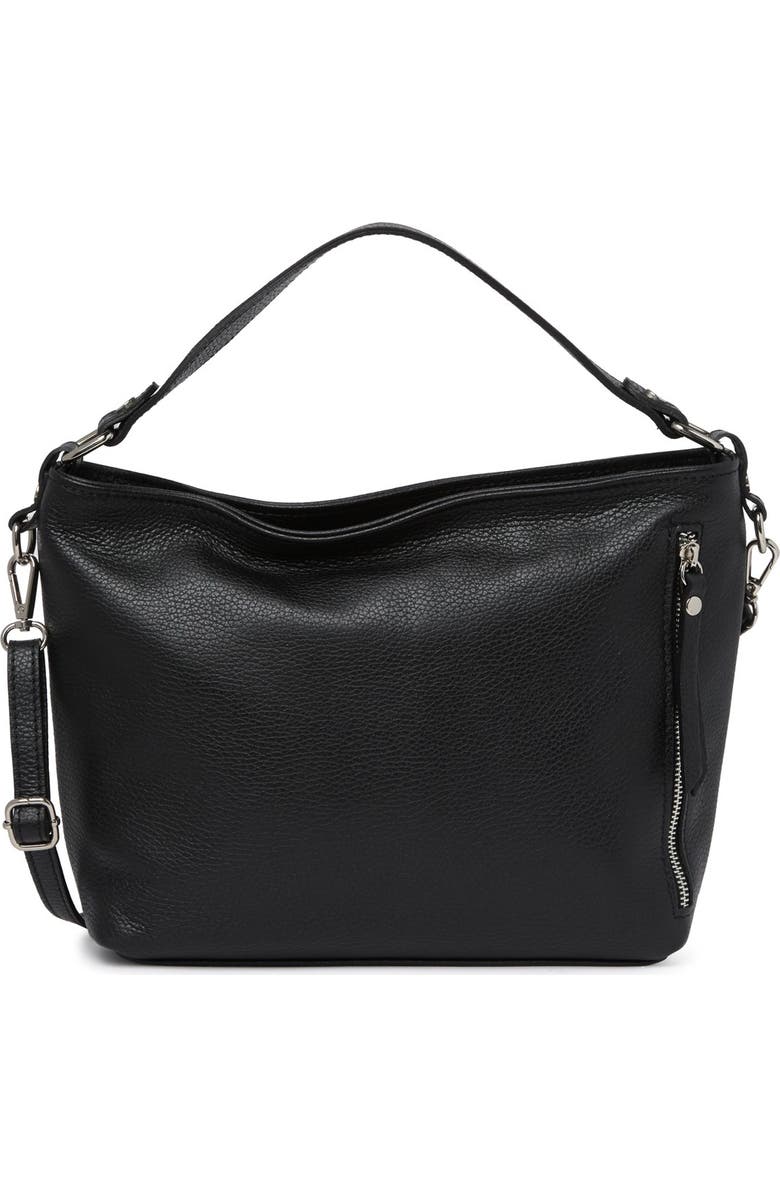 GIULIA MASSARI Leather Shoulder Bag, Main, color,