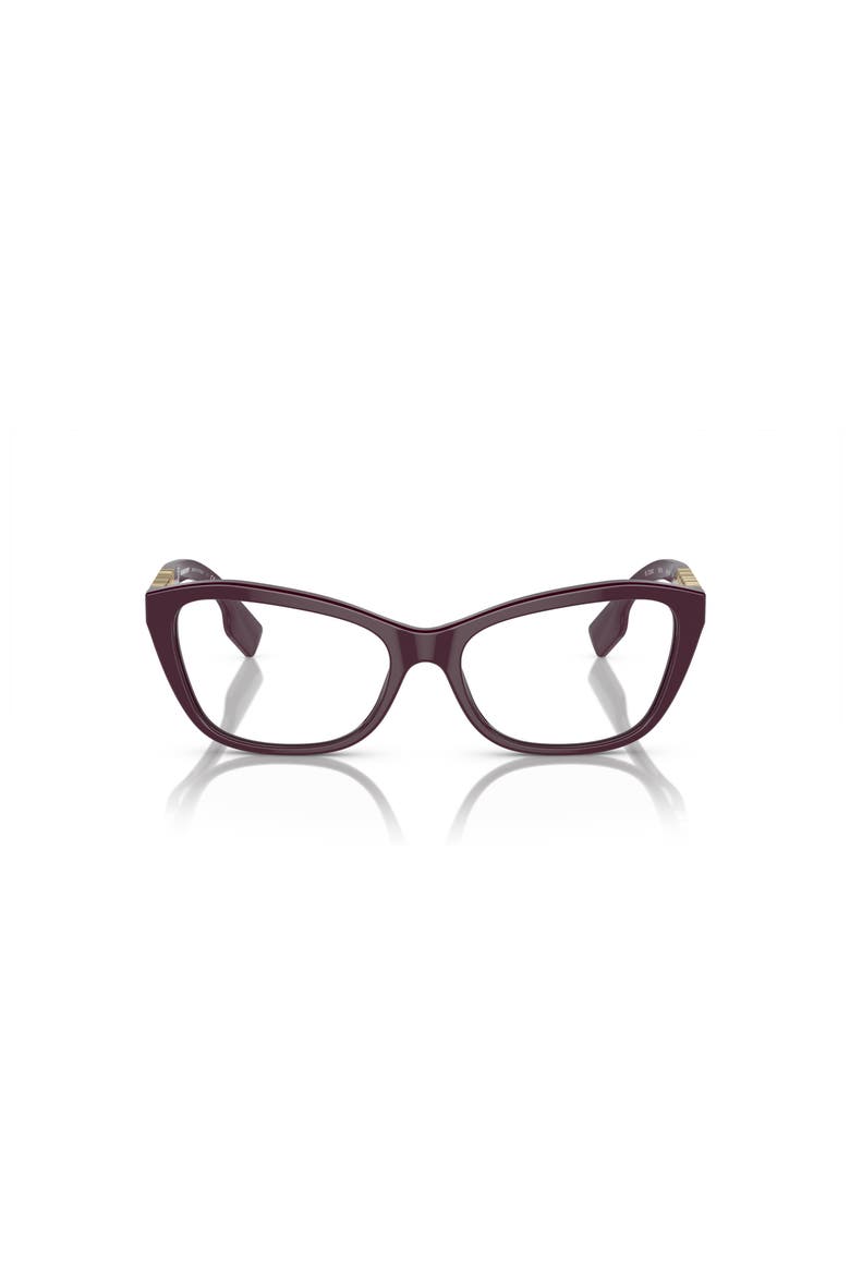 54mm Cat Eye optical glasses, Alternate, color, Red