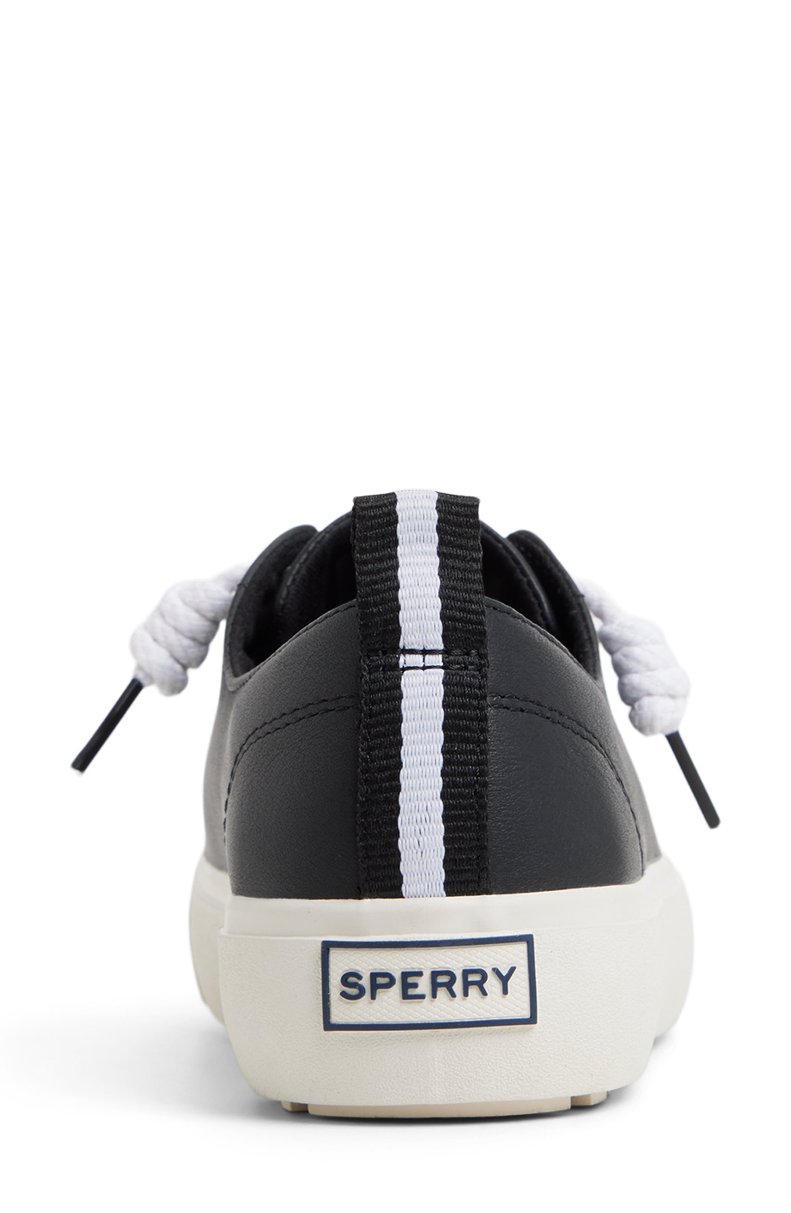SPERRY TOP-SIDER<sup>®</sup> Cove Lace-to-Toe Sneaker, Alternate, color, Black