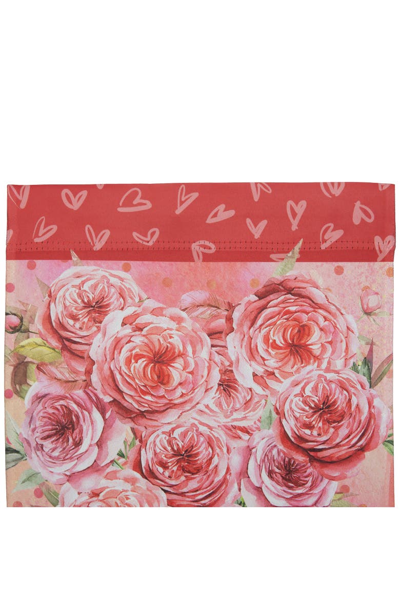 Northlight Love Rose Bouquet Outdoor Garden Flag 12.5" x 18", Alternate, color, Red