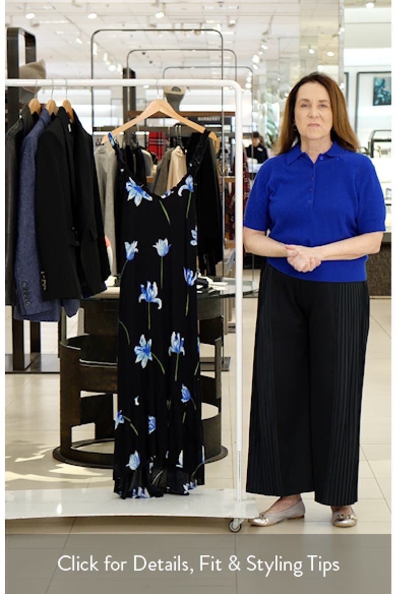 High-Low Ruffle Edge Maxi Dress video