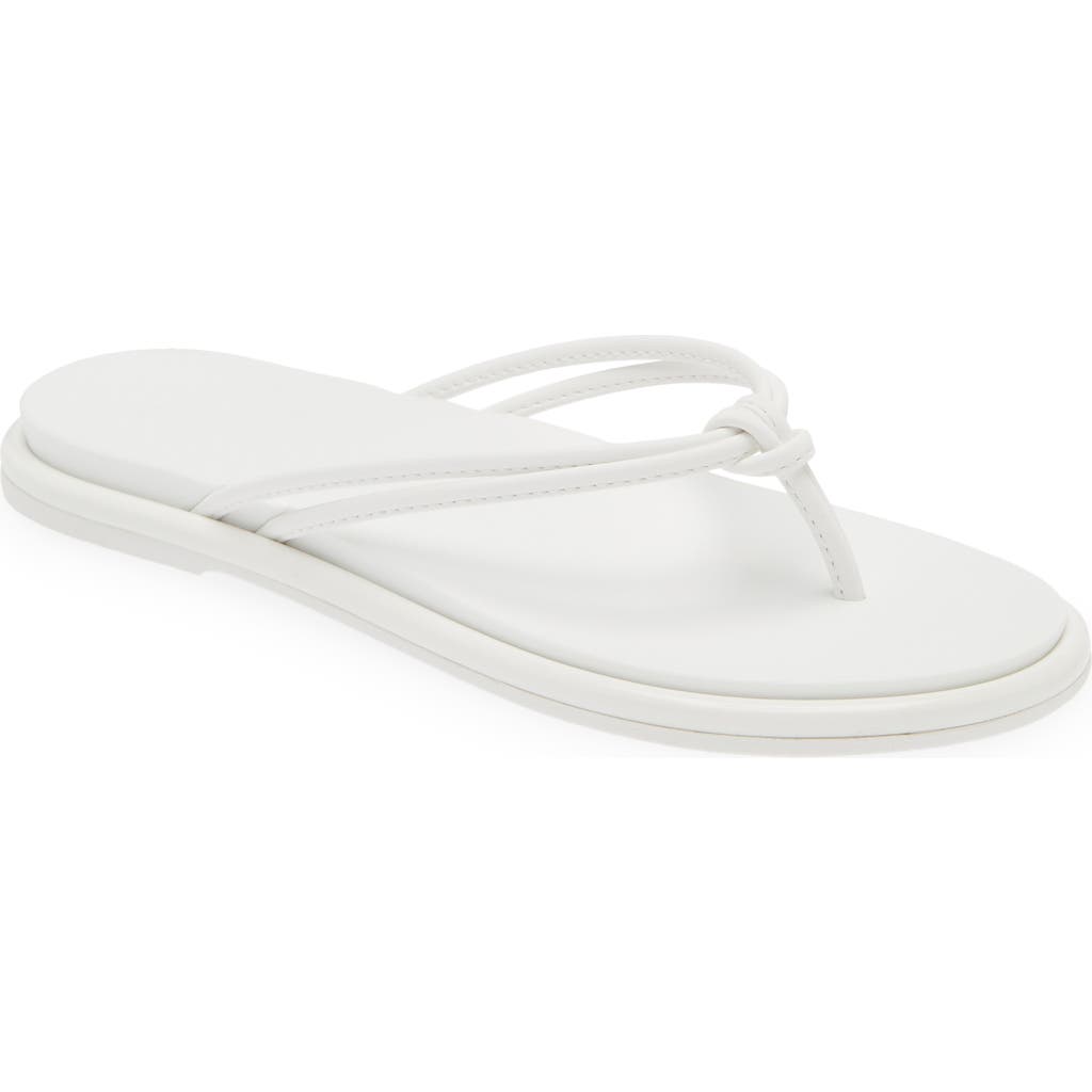 Olukai Aka Flip Flop In White