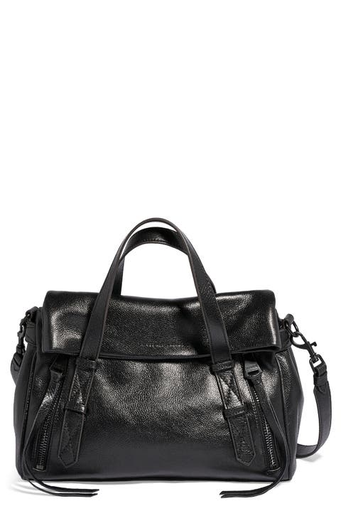 Bali Double Entry Leather Satchel
