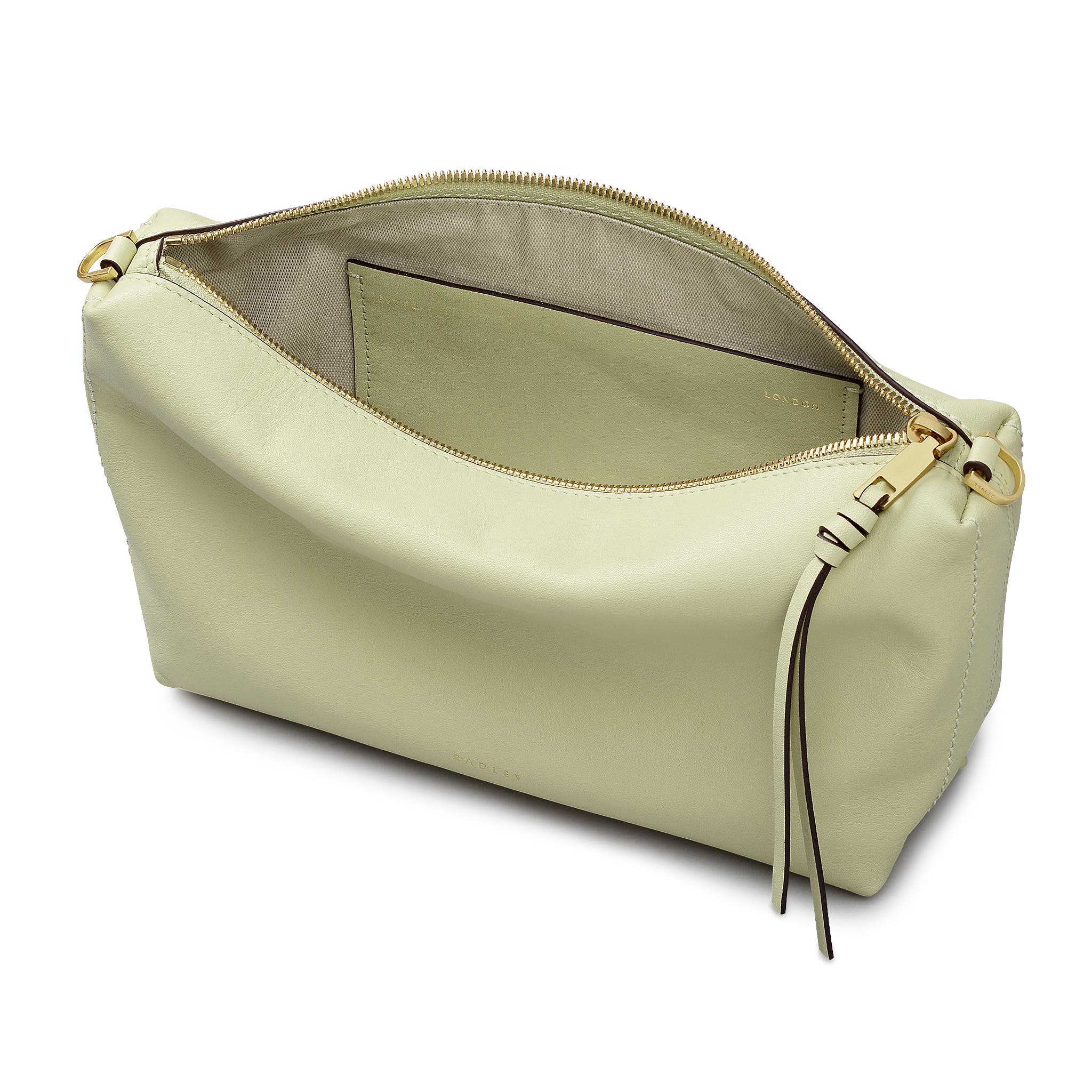 Eden Row Small Ziptop Crossbody Bag, Alternate, color, Lemongrass
