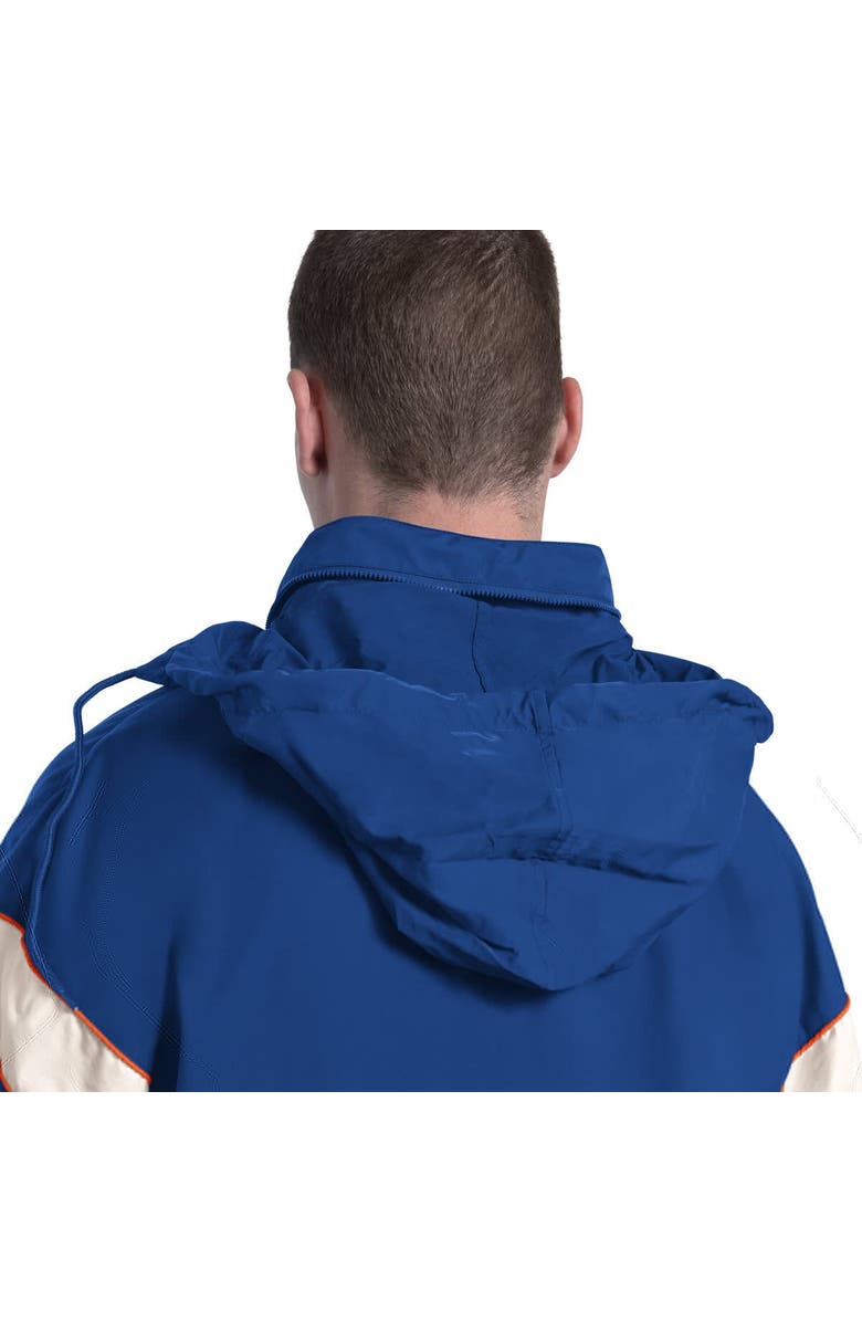 STARTER Men's Starter Royal New York Knicks The Gust Full-Zip Hooded Jacket, Alternate, color, Royal
