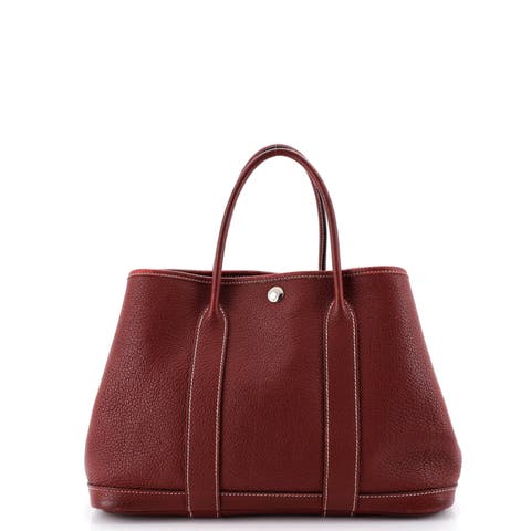 Garden Party Tote Leather 30