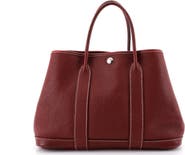Pre-Owned Hermes Garden Party Tote Leather 30