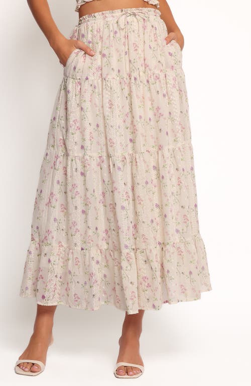 Petal And Pup Petal & Pup Amberlyn Embroidered Tiered Maxi Skirt
