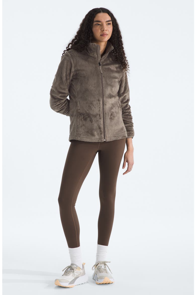 Osito Zip Fleece Jacket, Alternate, color, MOCHA BROWN