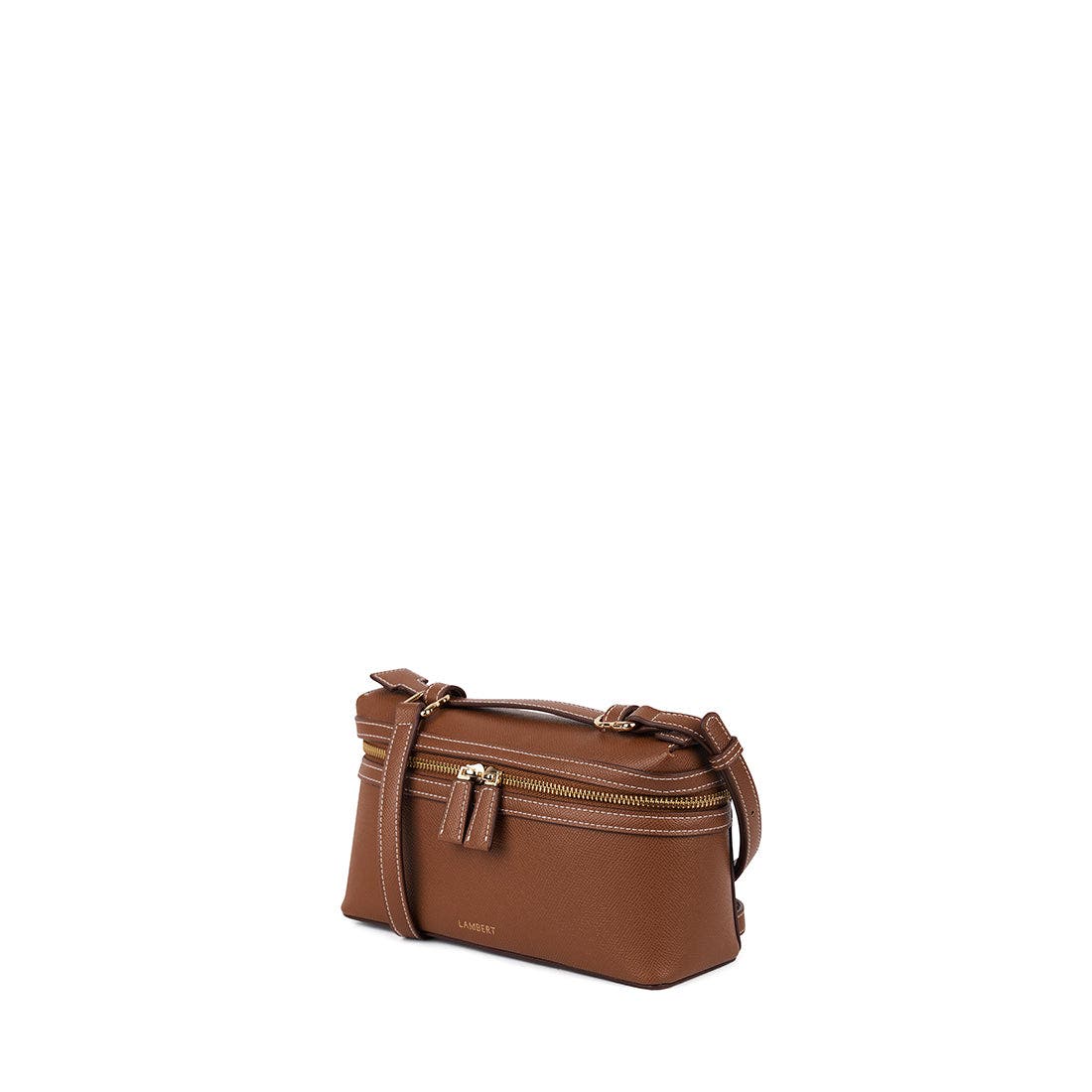 Elane - Vegan Leather Handbag, Alternate, color, Hazelnut