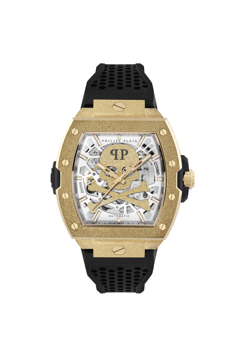 Watch The $Keleton Frosted 44 Men, Main, color, black/lightgold