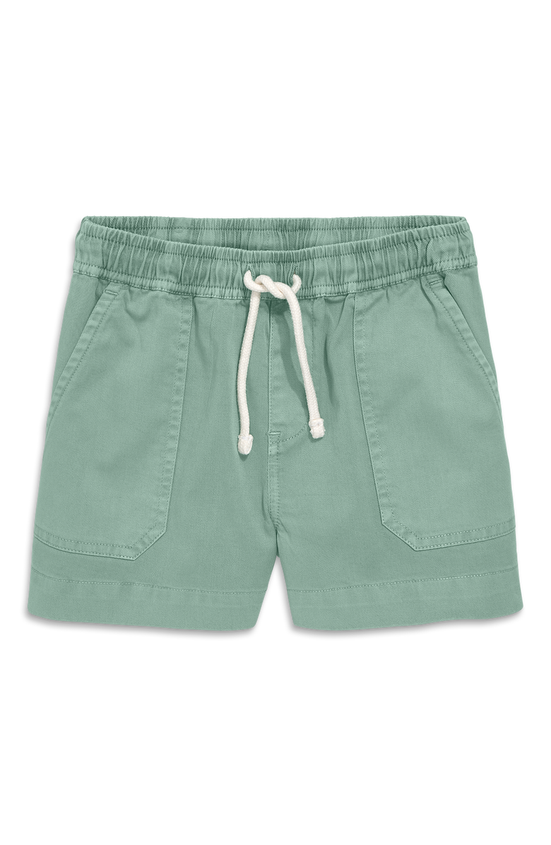 Primary Kids Garment Dyed Stretch Chino Midi Short, Main, color, Cactus