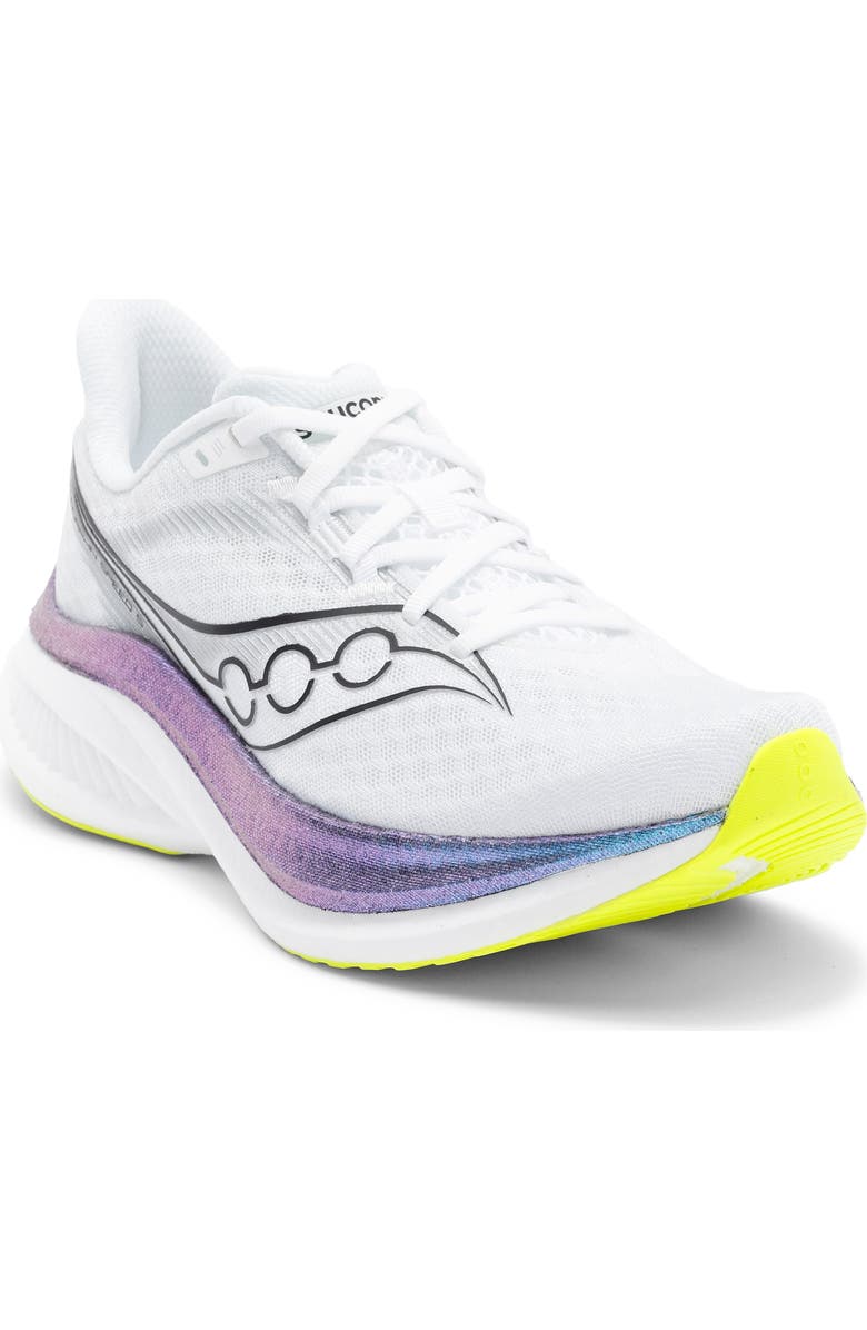 Saucony Endorphin Speed 5 Running Shoe, Main, color, White/ Nightsky