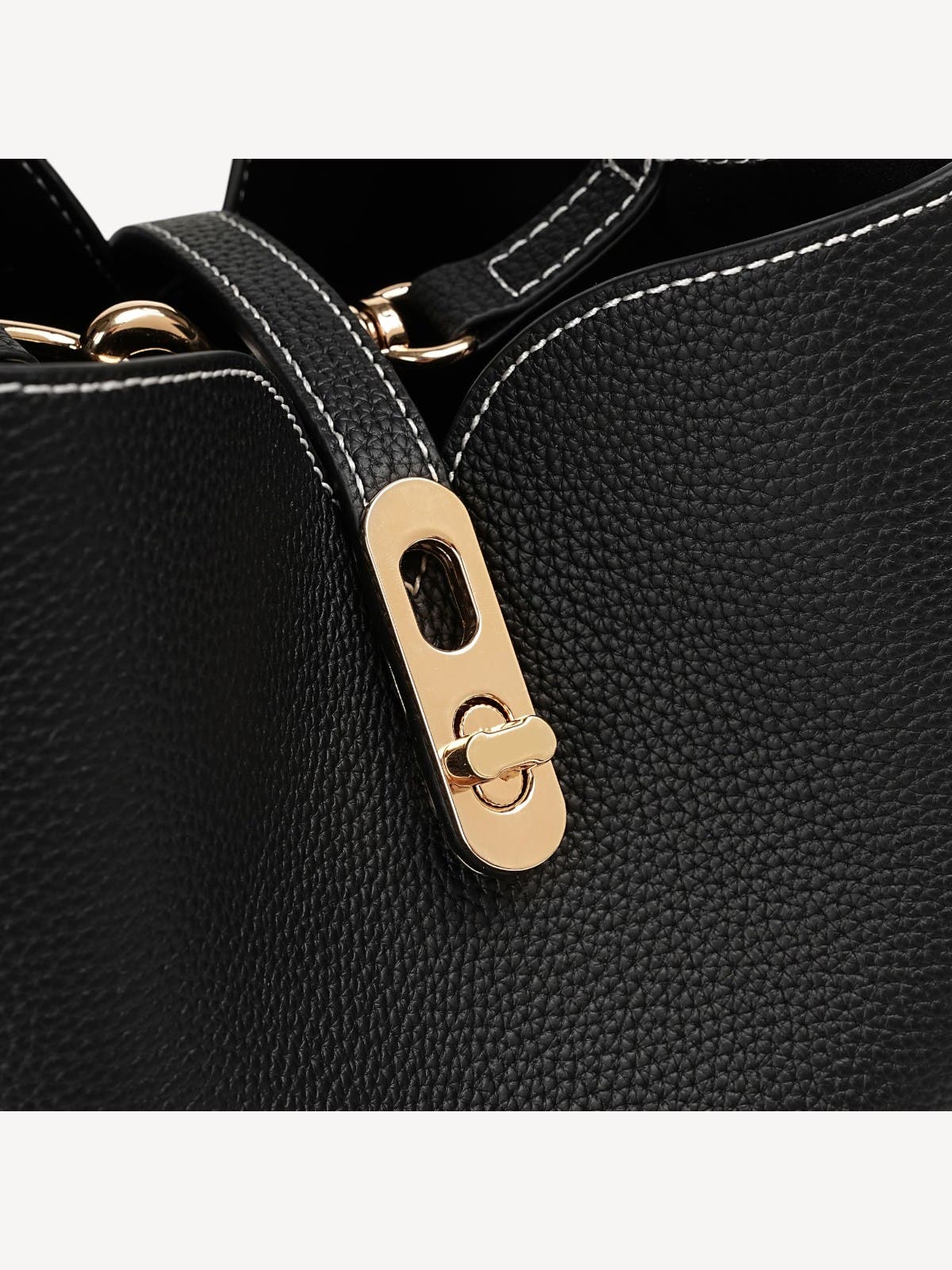 Cotswolds Genuine Pebble Leather Shoulder Bag, Alternate, color, Black