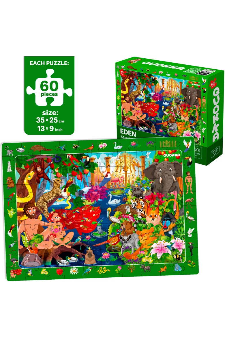 Kids Jigsaw Puzzle Sets - 60 & 100 Piece Educational Puzzles, Alternate, color, Bible Stories Set