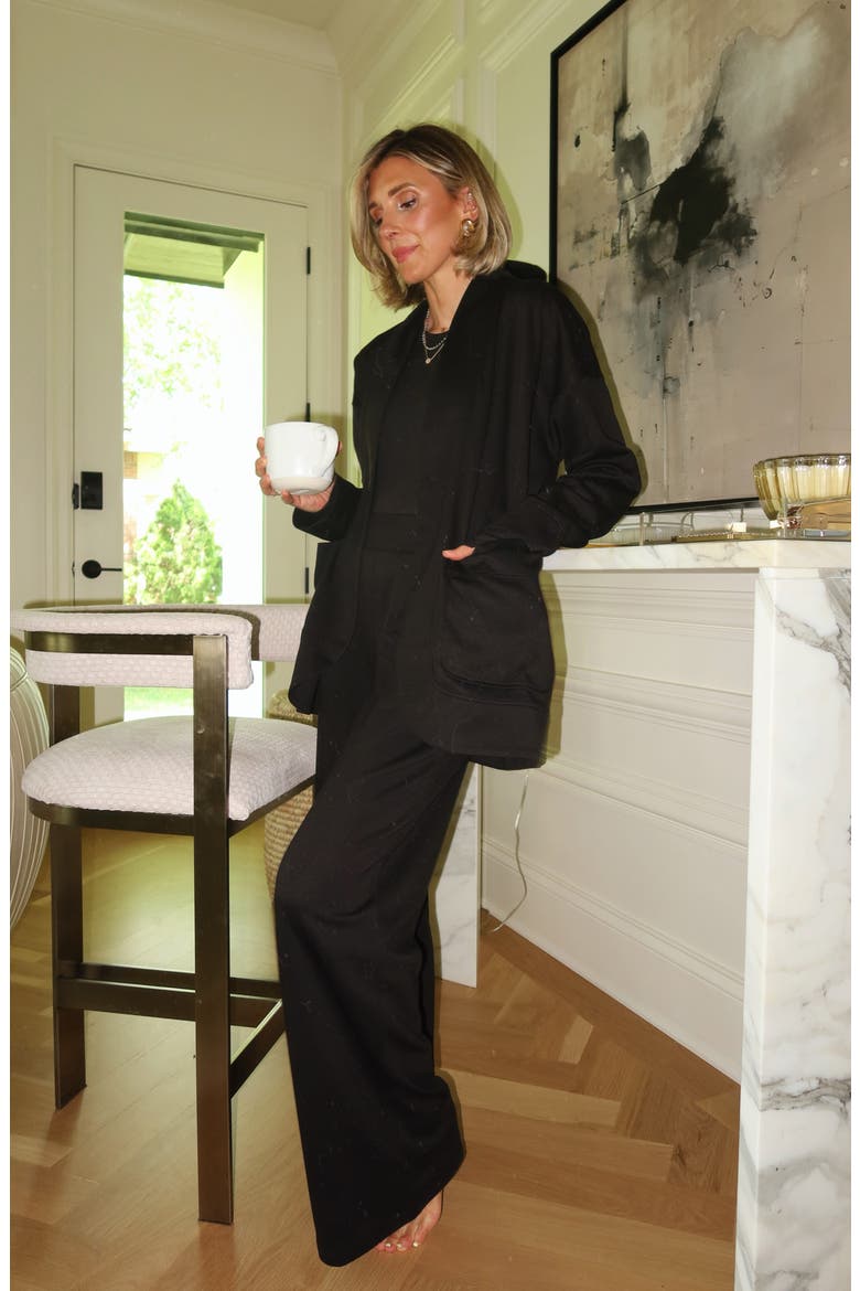 x @cellajaneblog Interlock Pants, Alternate, color, BLACK