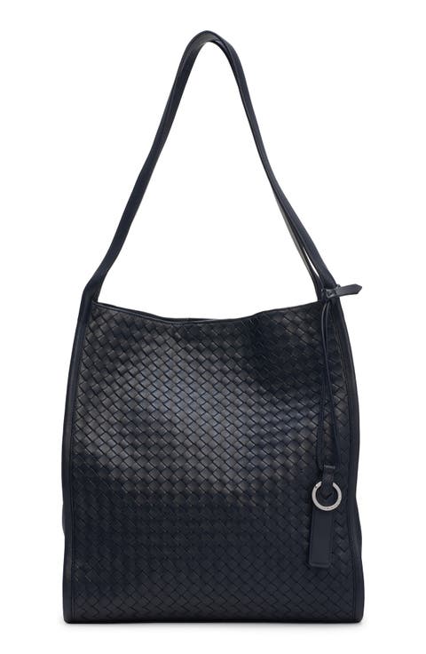 Corriere Intrecciato Leather Tote