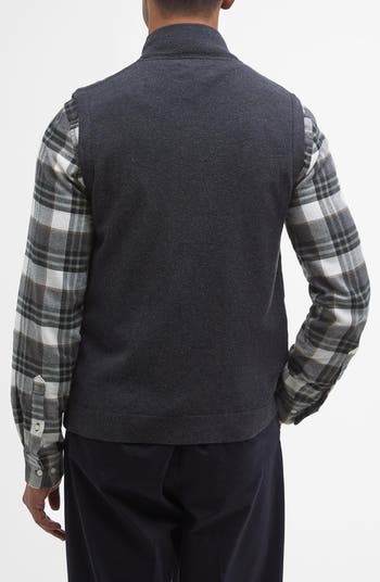 Barbour Leyburn Cotton & Wool Zip-Up Vest | Nordstrom Barbour Leyburn Cotton & Wool Zip-Up Vest | Nordstrom