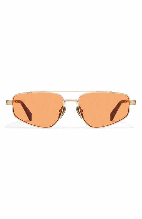Pit Stop 56mm Aviator Sunglasses