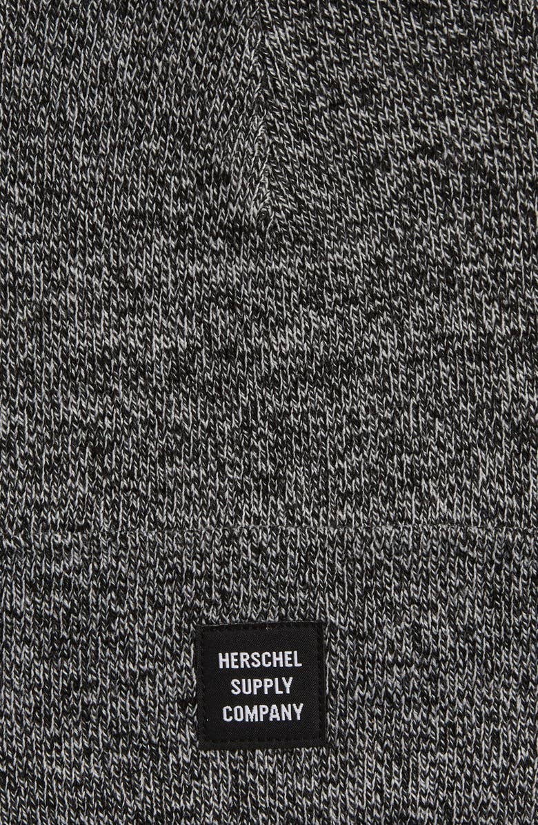 Herschel Supply Co. Abbott Knit Beanie, Alternate, color, Heather Black