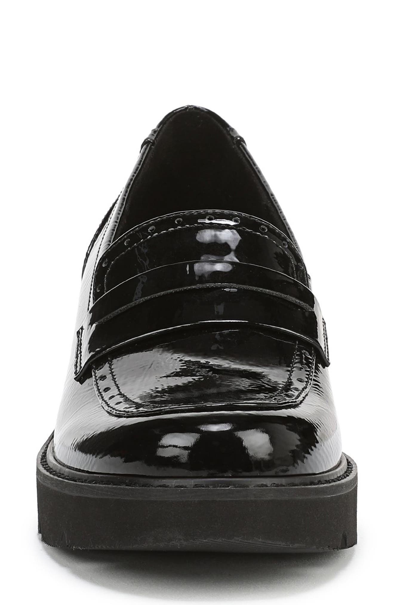 Naturalizer Charisma Loafer, Alternate, color, Black Patent Faux Leather