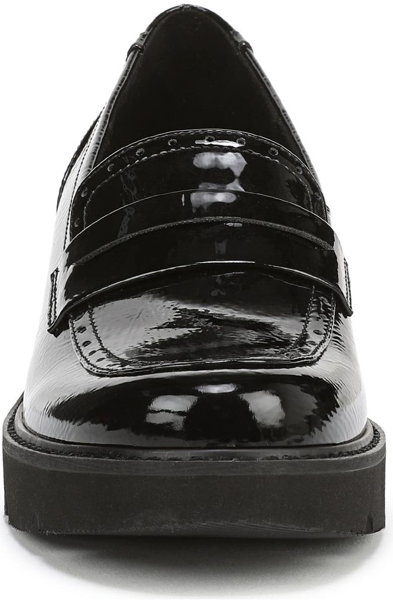 Naturalizer Charisma Loafer, Alternate, color, Black Patent Faux Leather