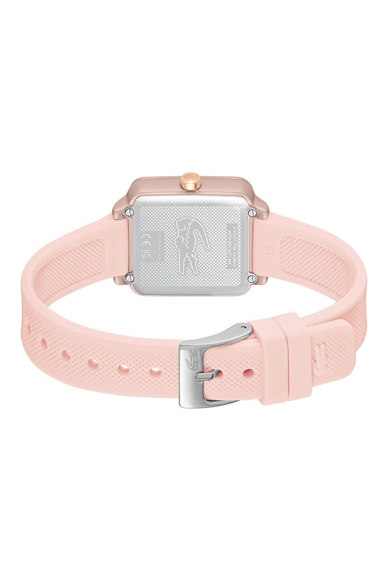 Flow Silicone Strap Watch, 26mm, Alternate, color, PINK