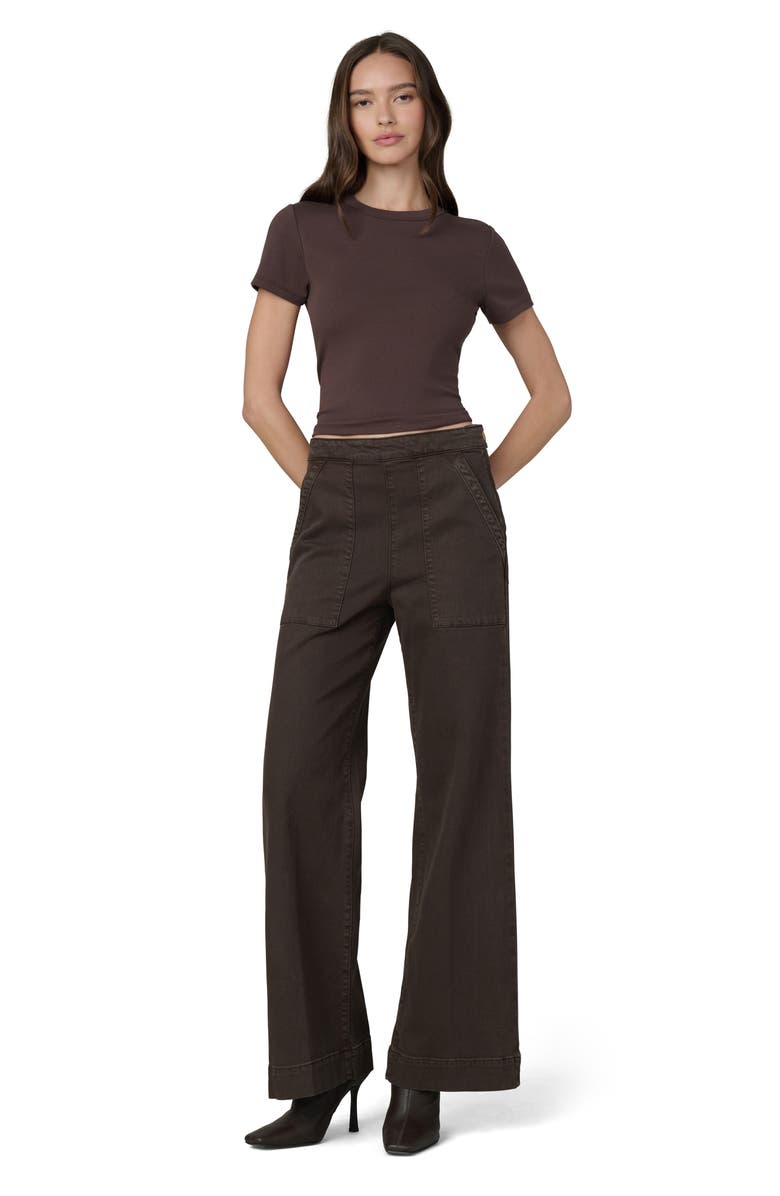 Joe's The Baby Tee, Alternate, color, Cacao