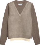 Maison Margiela Fuse Trompe L'Oeil Virgin Wool Sweater