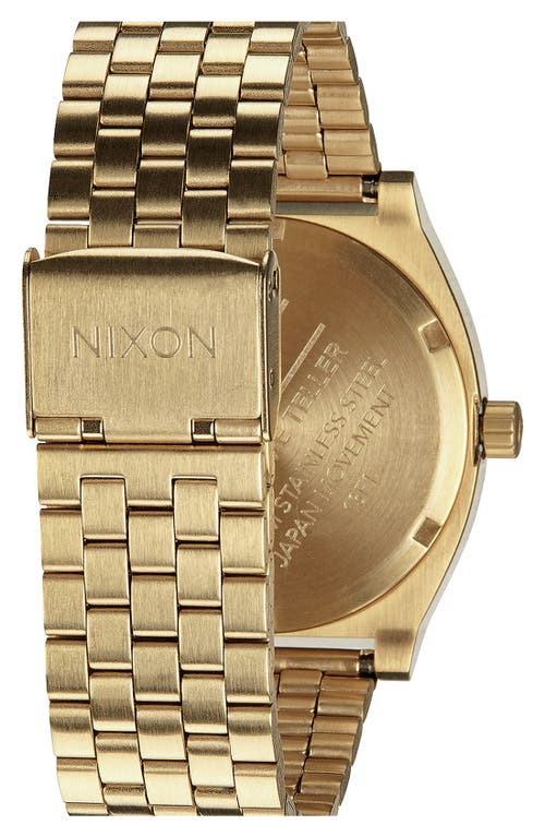 Nixon The Time Teller Bracelet Watch, 37mm In Multi