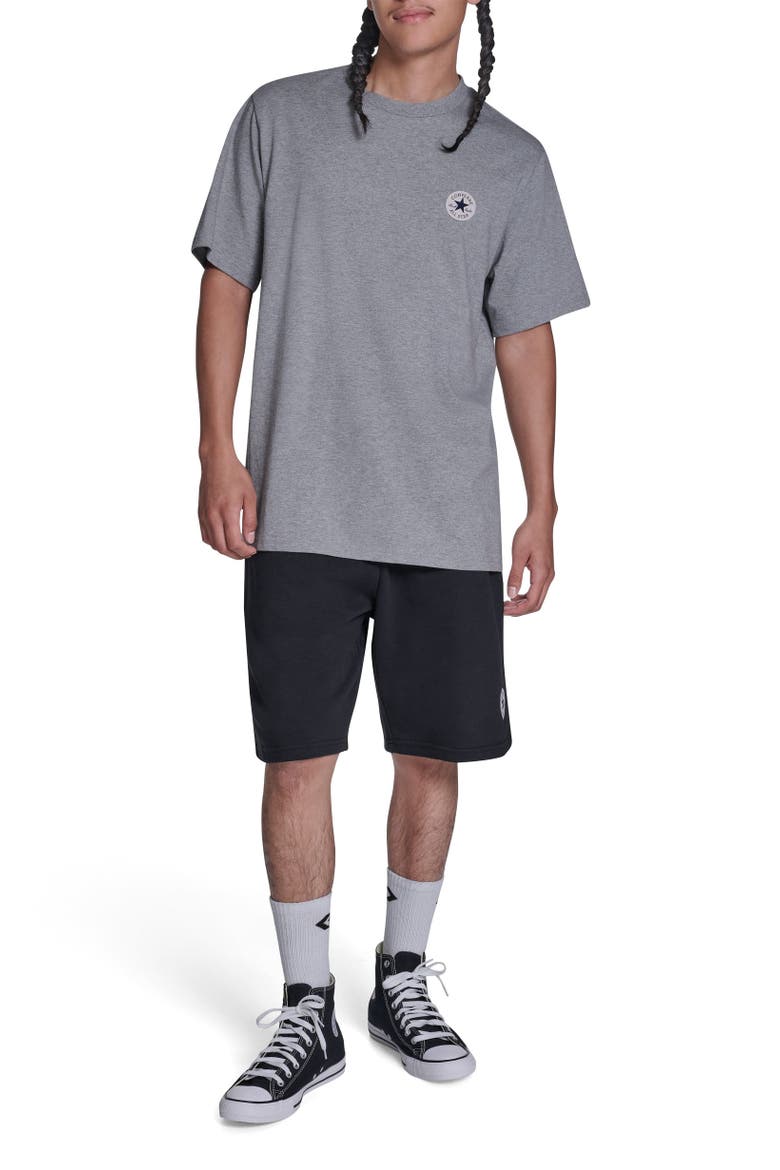 Chuck Taylor All Star Classic Patch T-Shirt, Alternate, color, VINTAGE GREY HEATHER
