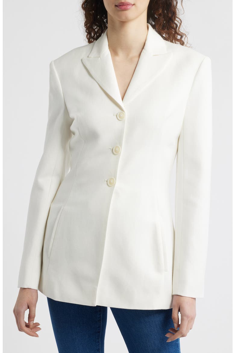 Deni Blazer, Alternate, color, WHITE