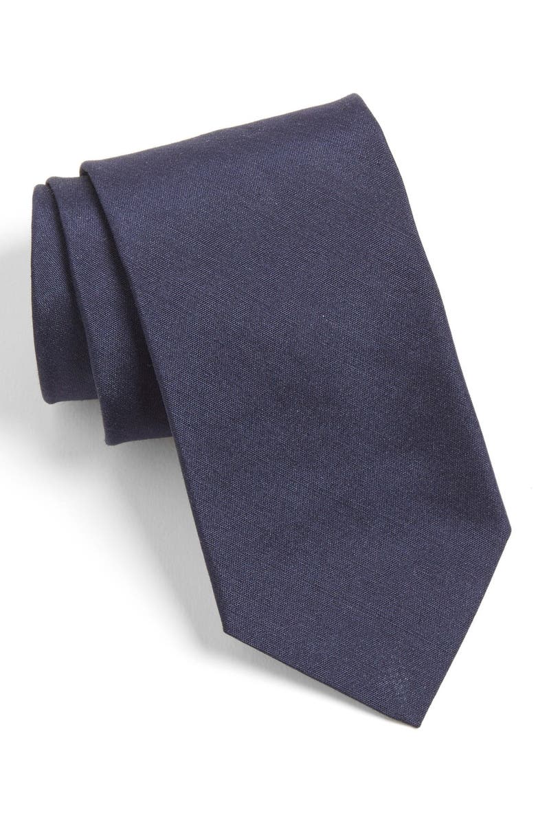 Ted Baker London Solid Silk Tie, Main, color, 