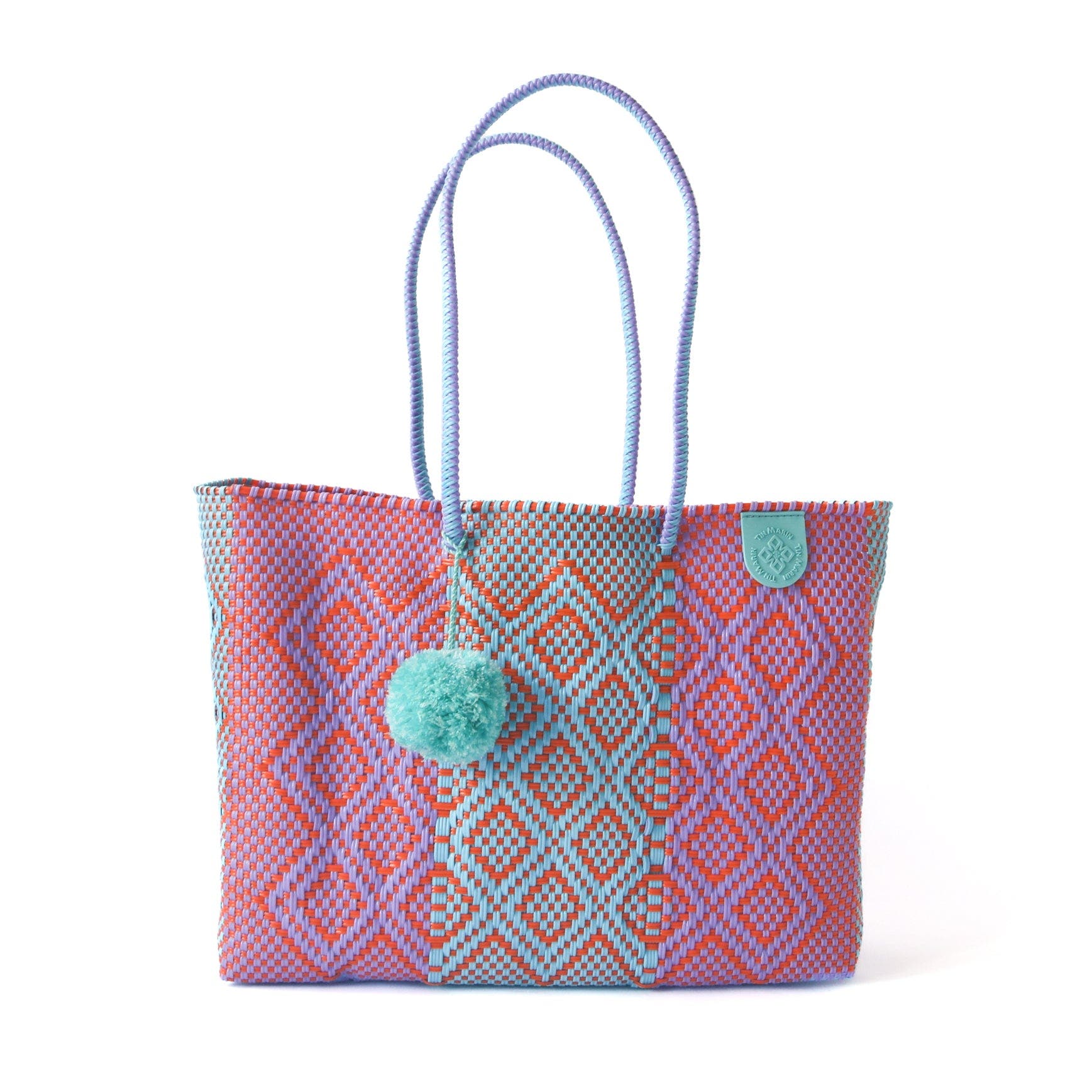 Tin Marin Sunset Woven Super Tote, Main, color, 