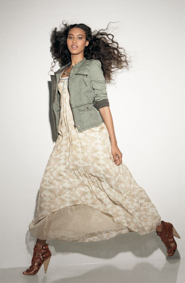 Free People Sheer Maxi Slipdress, Alternate, color, 